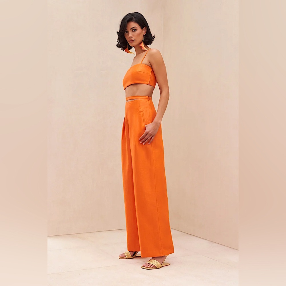 Cult Gaia - Tasha Pants Papaya